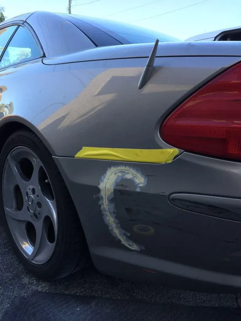 Cracked Bumper